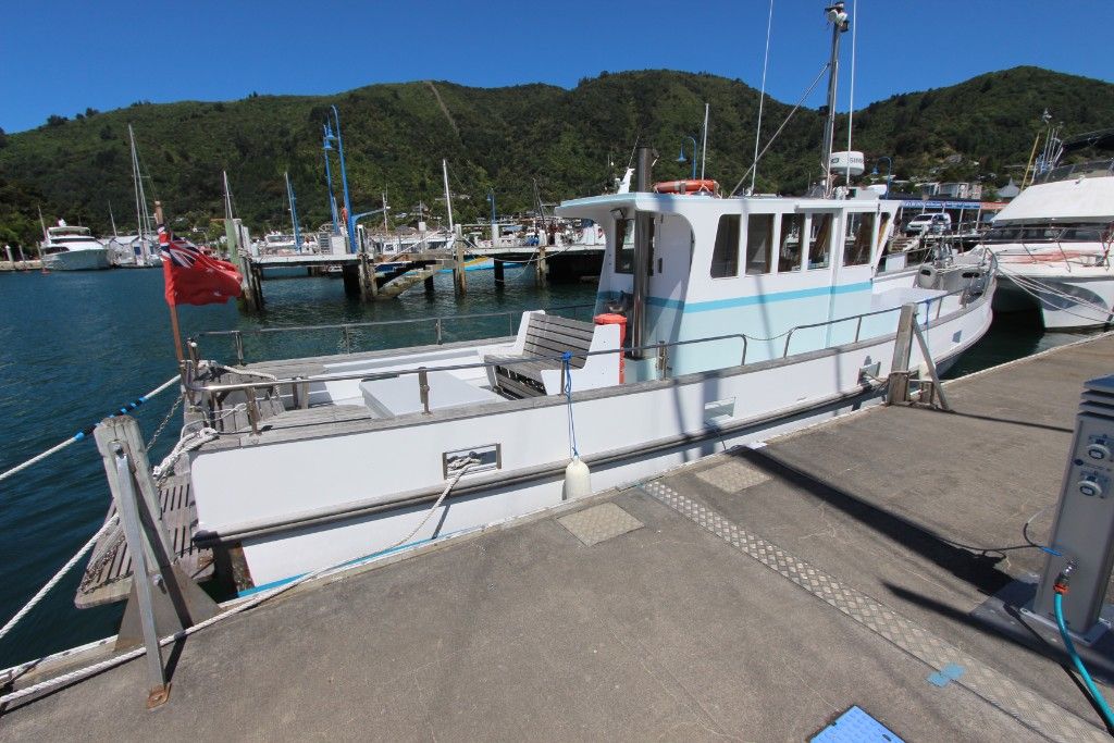 Ernie Lane Displacement Launch Boat for Sale