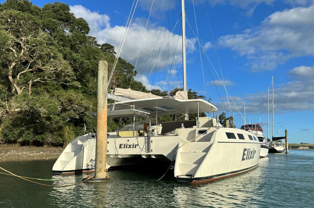 Roger Simpson inspired Catamaran Boat for Sale