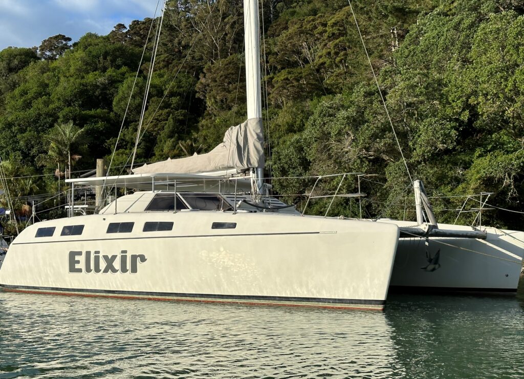 Roger Simpson inspired Catamaran Boat for Sale