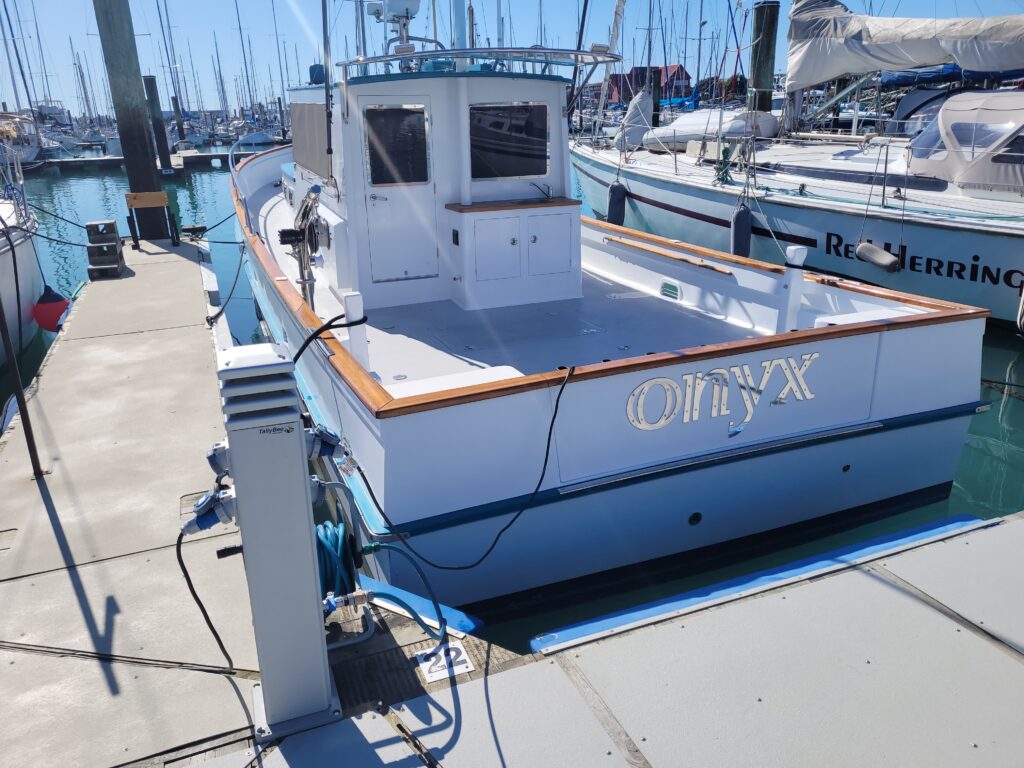 Saunders 42 Launch Boat for Sale